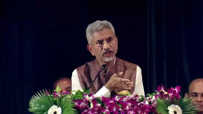 India's foreign minister S Jaishankar took a dig at Pakistan