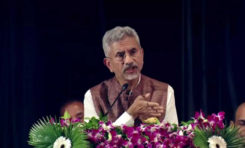 India's foreign minister S Jaishankar took a dig at Pakistan