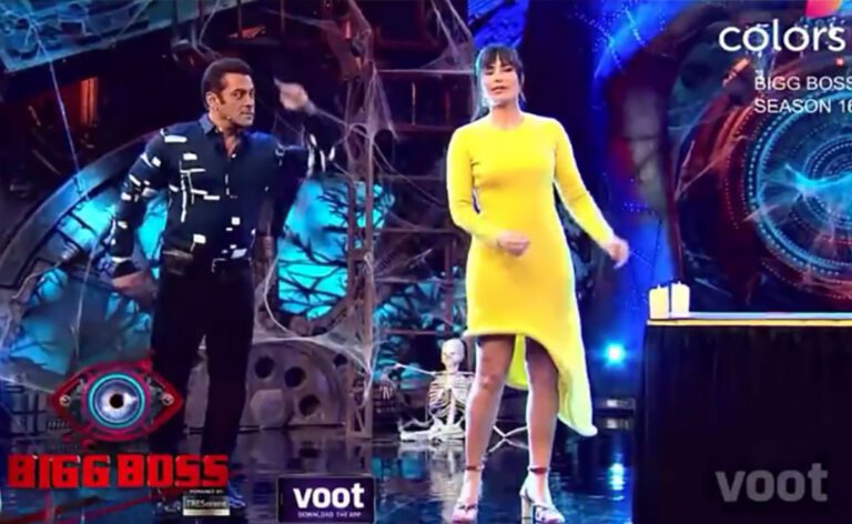 Bigg Boss 16: सलमान खान और कैटरीना कैफ ने टिप टिप बरसा पानी पर डांस किया