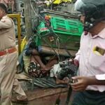Speed ​​havoc in Kanpur, truck auto collision, 2 injured