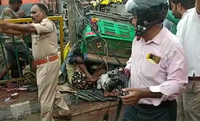 Speed ​​havoc in Kanpur, truck auto collision, 2 injured
