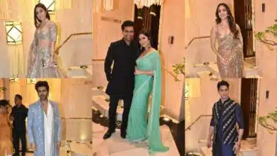 Stars wear ethnic dress at the Manish Malhotra Diwali party