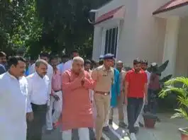 Union Minister visited Hamirpur flood affected areas