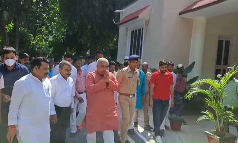 Union Minister visited Hamirpur flood affected areas