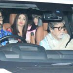 amitabh Bachchan celebrated diwali festival with family and friends