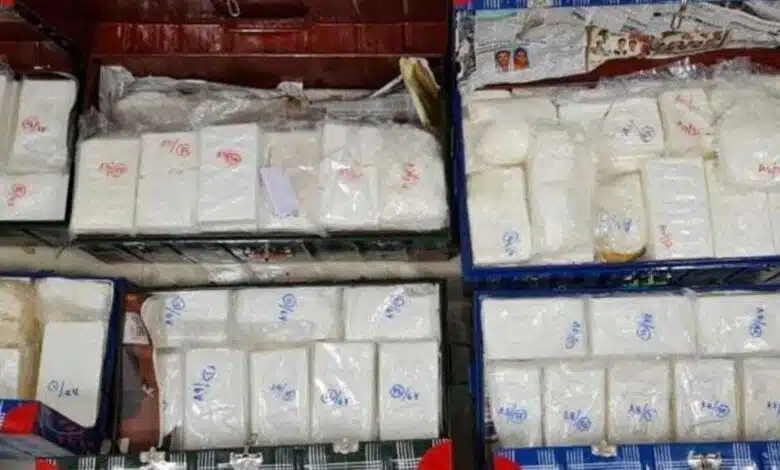 1476-crore cocaine in truck carrying oranges in Mumbai, seized