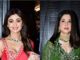 Karwa Chauth 2022: Shilpa, Natasha and others arrive at Anil Kapoor's house