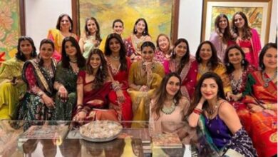 Karwa Chauth 2022: Shilpa, Natasha and others arrive at Anil Kapoor's house