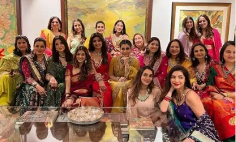 Karwa Chauth 2022: Shilpa, Natasha and others arrive at Anil Kapoor's house