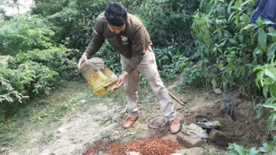 55 litres of illegal raw liquor recovered from Amethi