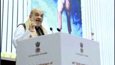 Amit shah talked about rewriting history