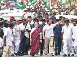 Bharat Jodo Yatra 79th day resumes from Mortakka in MP