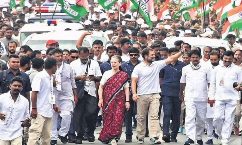 Bharat Jodo Yatra 79th day resumes from Mortakka in MP