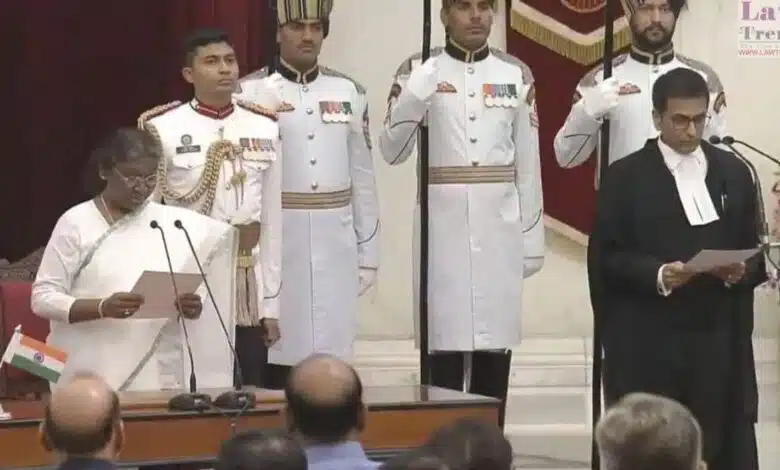 Chandrachud was sworn in as Chief Justice after 44 years of father