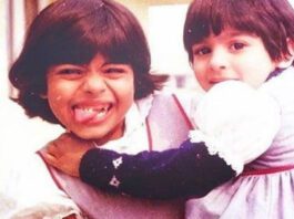 Kajol shared a childhood picture on Children's Day