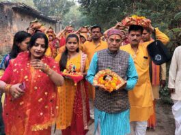 Kalash procession taken out in Amethi