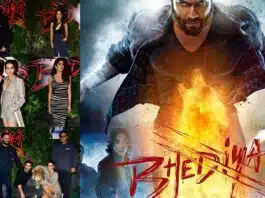 Bollywood stars reached to watch Bhediya film