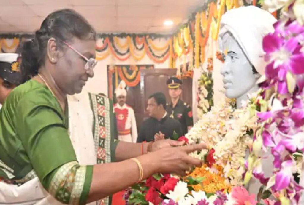 President Murmu congratulated Janjatiya Gaurav Divas