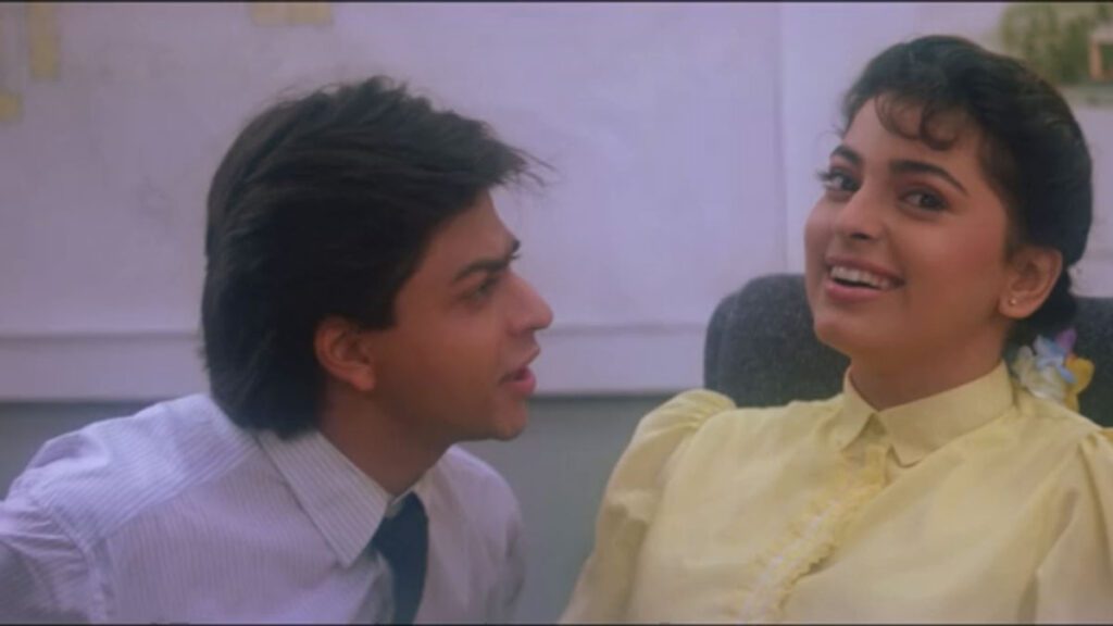evergreen onscreen Jodi of Juhi Chawla and Shah Rukh Khan