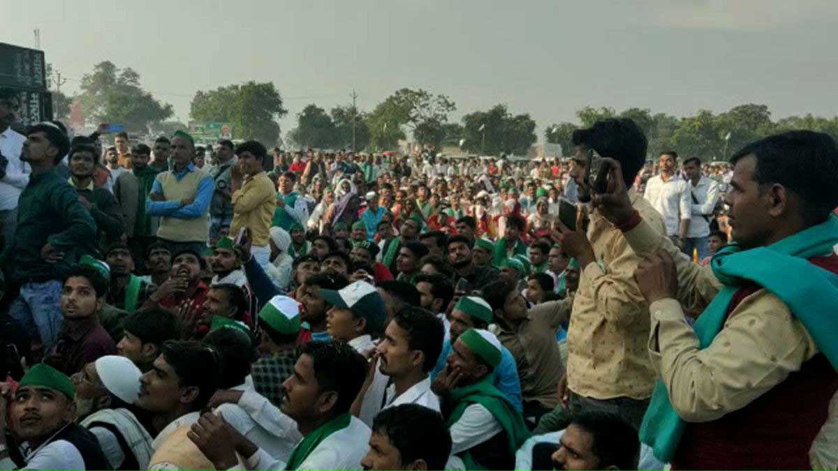 Rakesh Tikait's big announcement from Sambhal