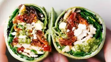 make a home Spinach Wrap recipe