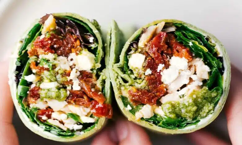 make a home Spinach Wrap recipe