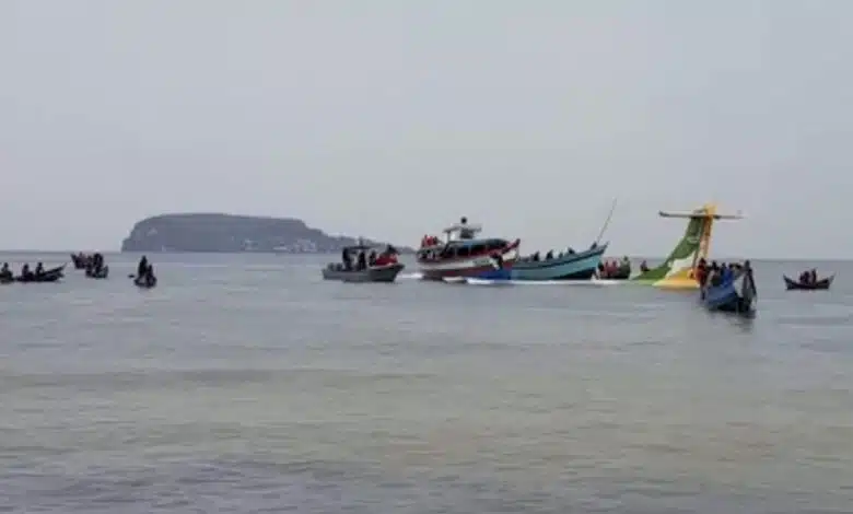 Plane crashes due to bad weather in Tanzania