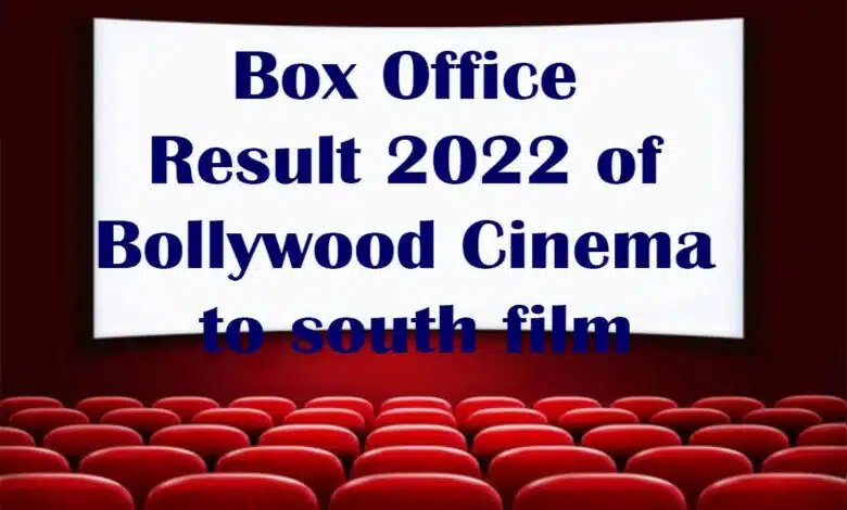 Box office Results of Bollywood to South film