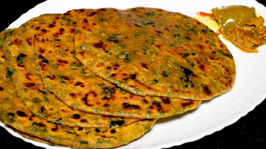 Quick and easy recipe for weekday lunch with Methi