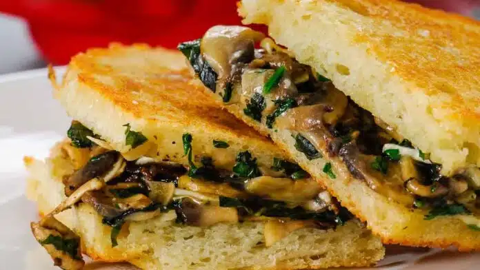 Make Mushroom Sandwiches to eat in a hurry