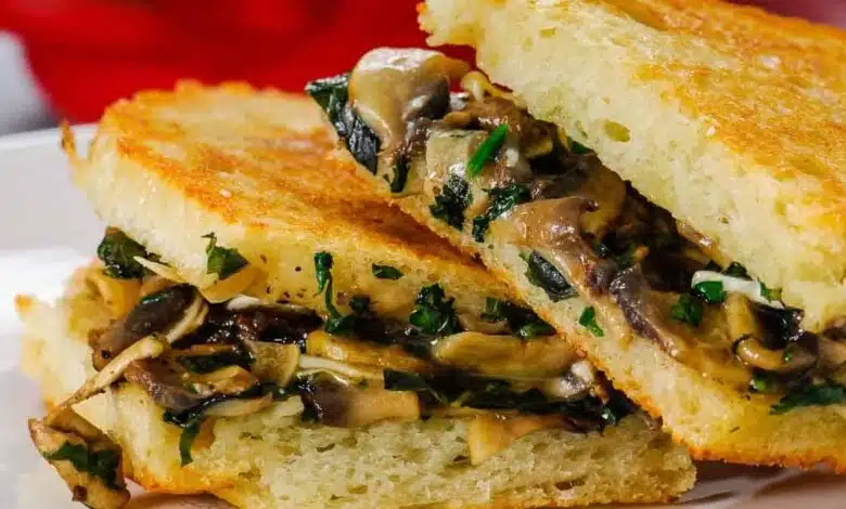 Make Mushroom Sandwiches to eat in a hurry