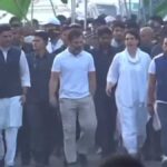 Priyanka Gandhi joins Bharat Jodo Yatra in MP