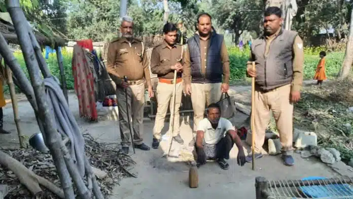22 ltr of illegal liquor recovered from Amethi