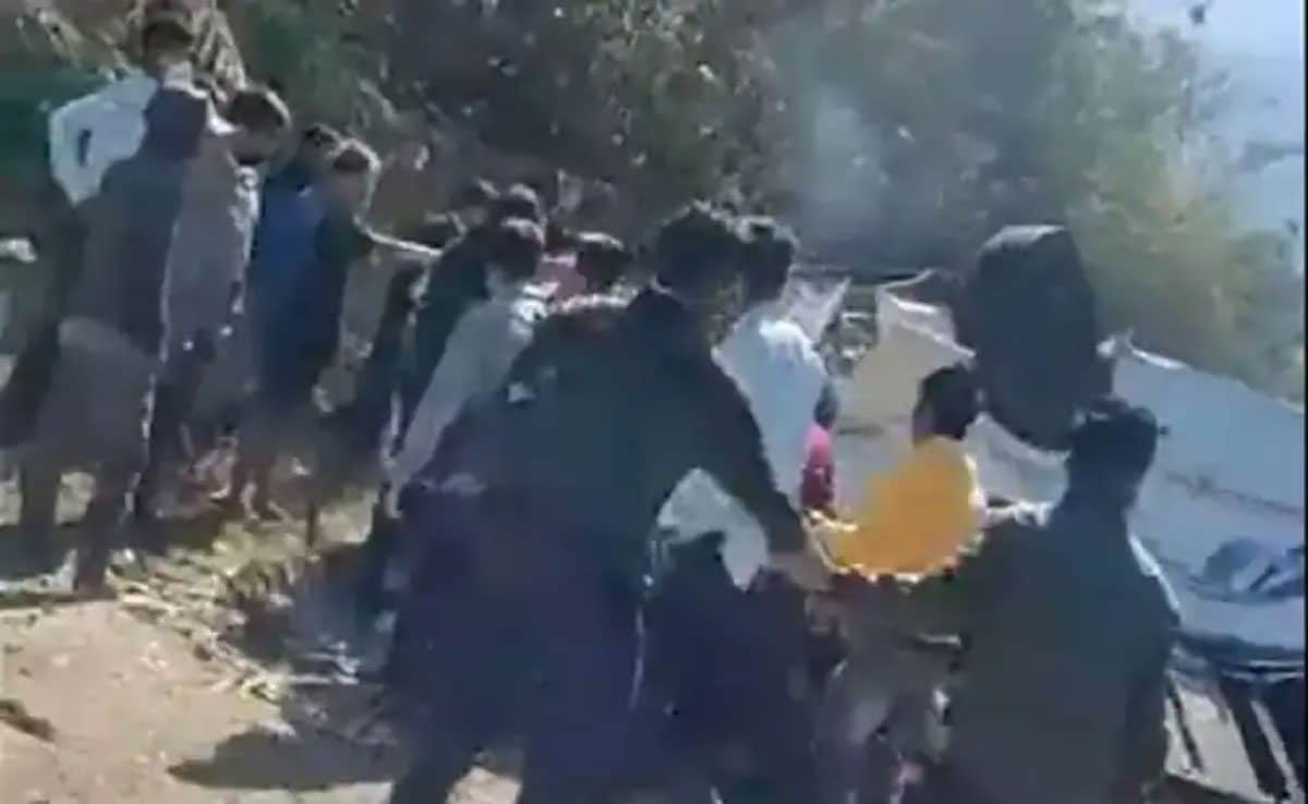 7 students Dead school bus overturns in Manipur