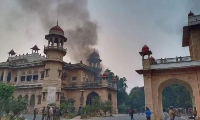 43 guards booked in Allahbad University violence