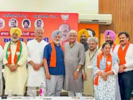 BJP inducted leaders who left Congress as members