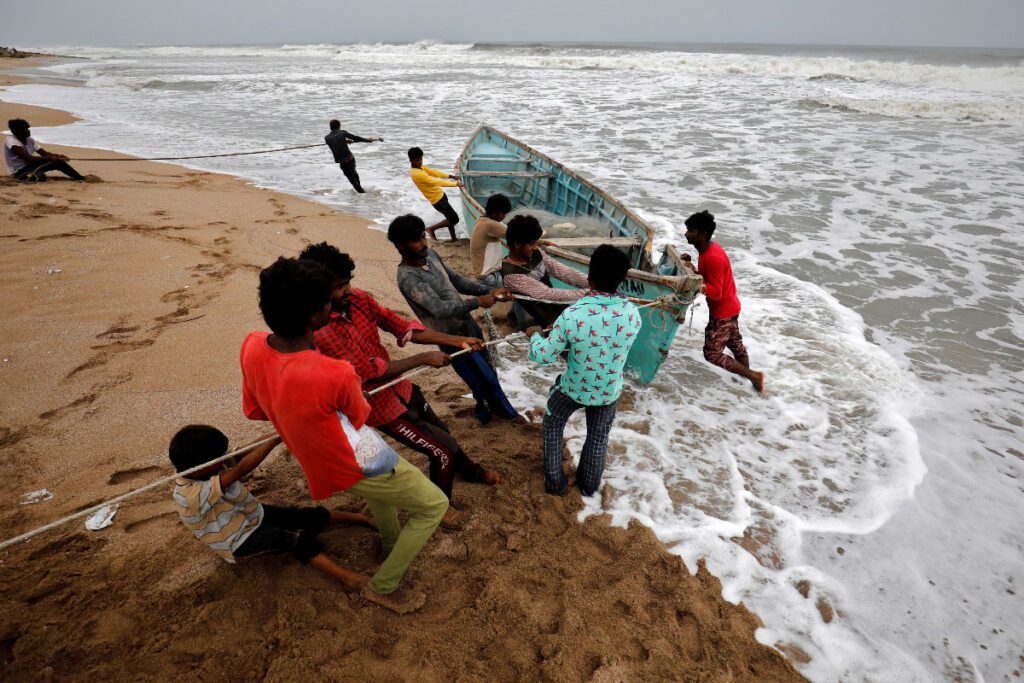 possibility of cyclonic storms in the Indian southern states