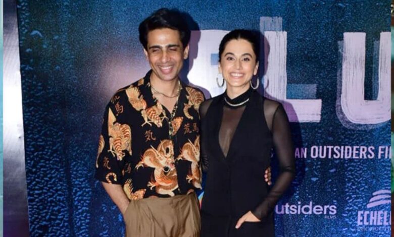 Blurr screening hosted by Taapsee Pannu and Gulshan Devaiah