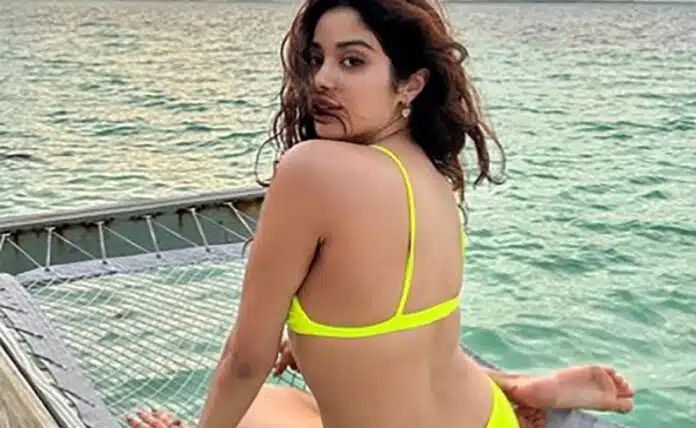 New pics from Janhvi Kapoor's Maldives diaries