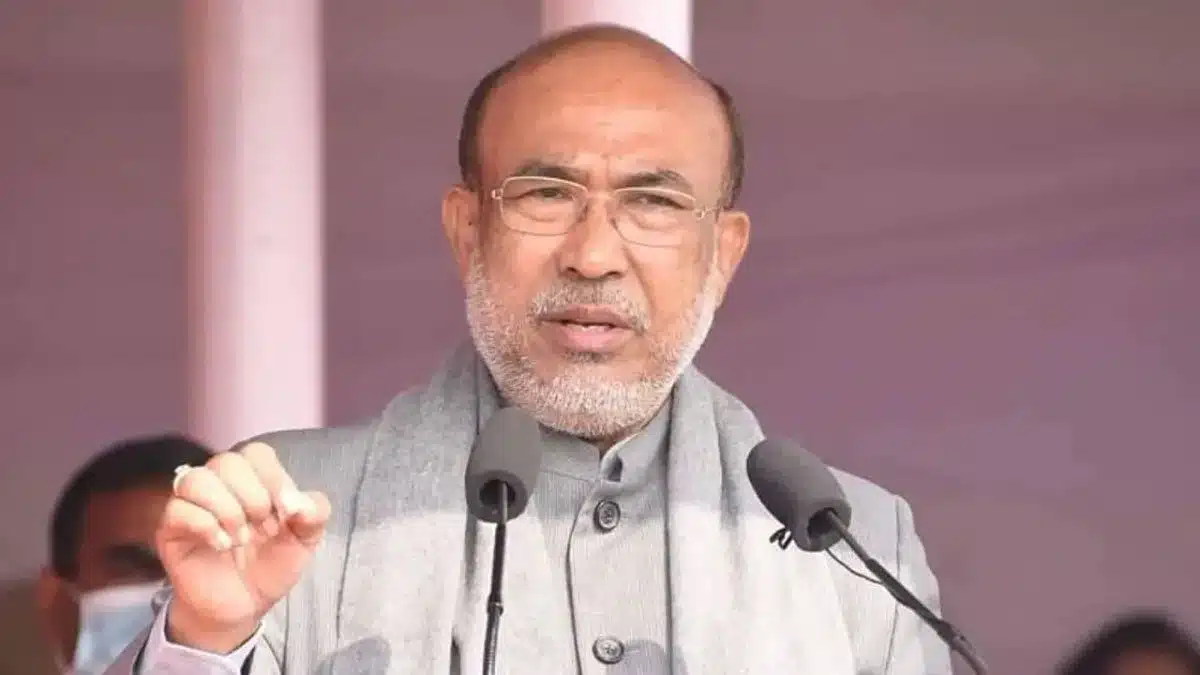 N Biren Singh 7 students Dead school bus overturns in Manipur