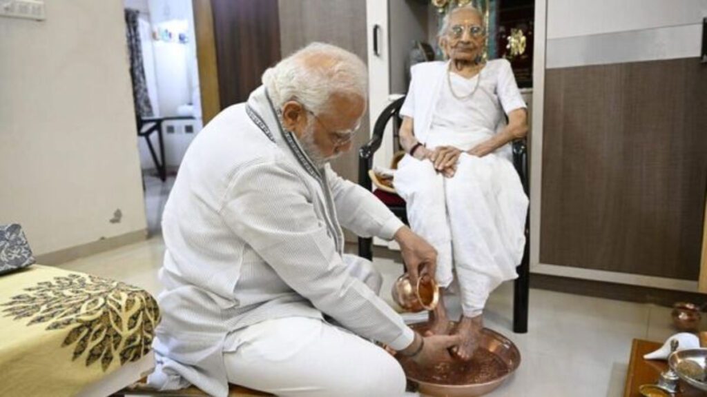 PM Modi's mother passed away at the age of 99