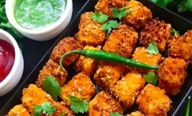 Yummy Paneer Popcorn Recipe for Party