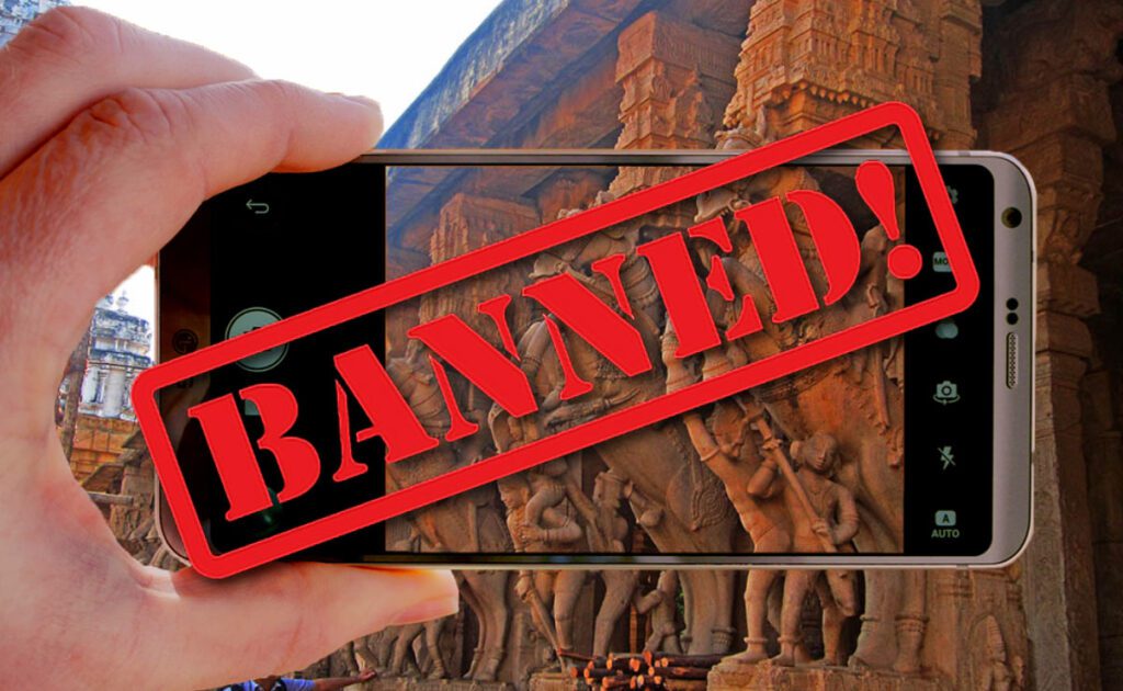 Madras HC bans mobile phones in Tamil Nadu temples