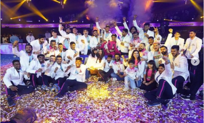 Big B praises his son for winning Pro Kabaddi 2022