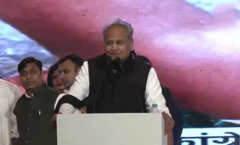 Media boycotting Gandhi's yatra: said Rajasthan CM