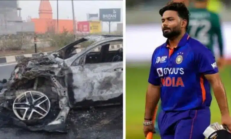 Rishabh Pant injured in car accident