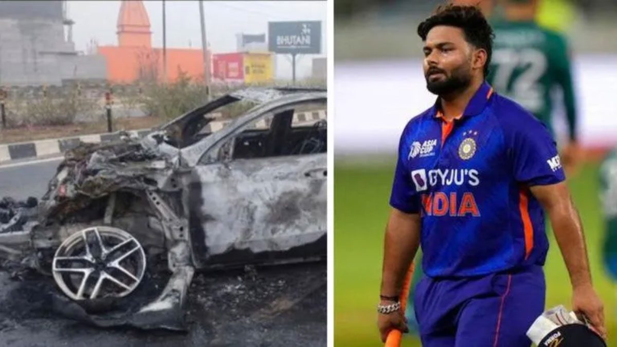 Rishabh Pant injured in car accident