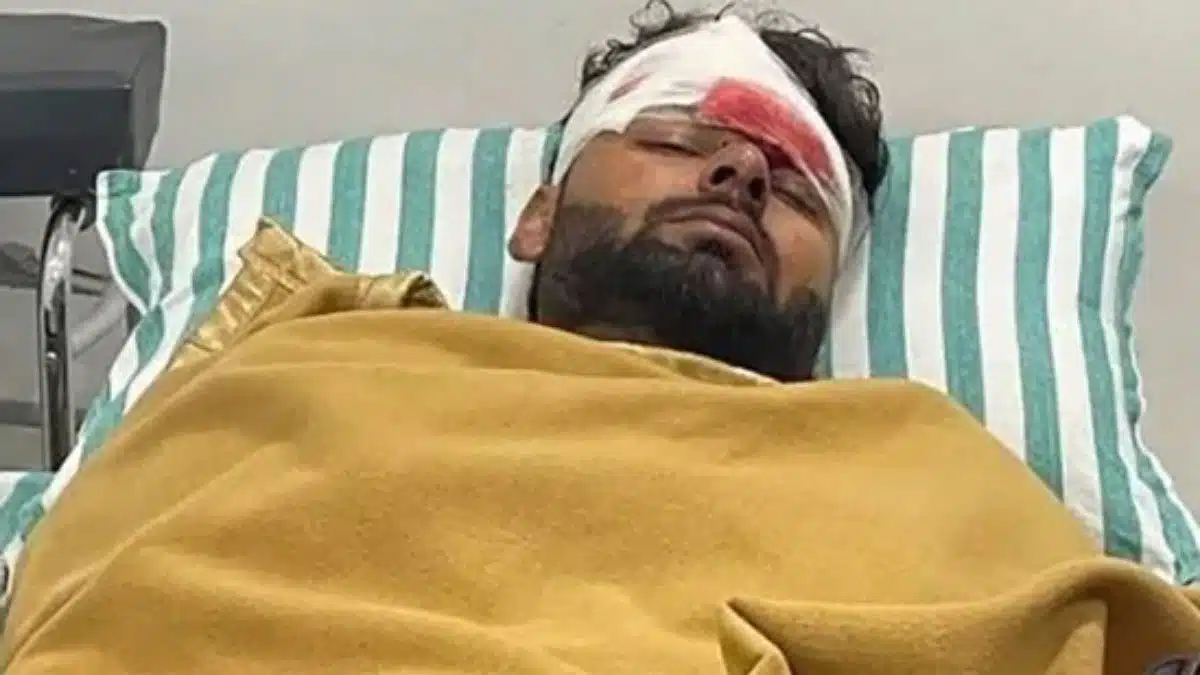 Rishabh Pant injured in car accident