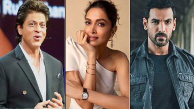 SRK, Deepika, John Pathaan with a power-packed poster
