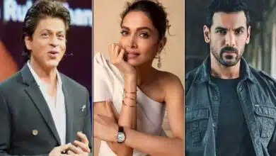 SRK, Deepika, John Pathaan with a power-packed poster